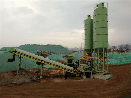 咸宁环保600吨稳定土拌和站