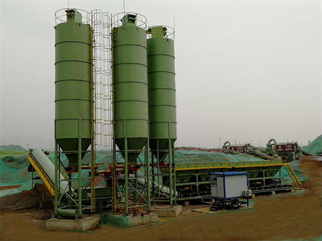 咸宁环保600吨稳定土拌和站